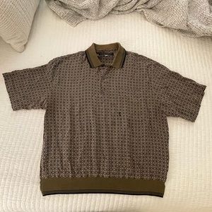 Vintage Yves Saint Laurent Silk Polo